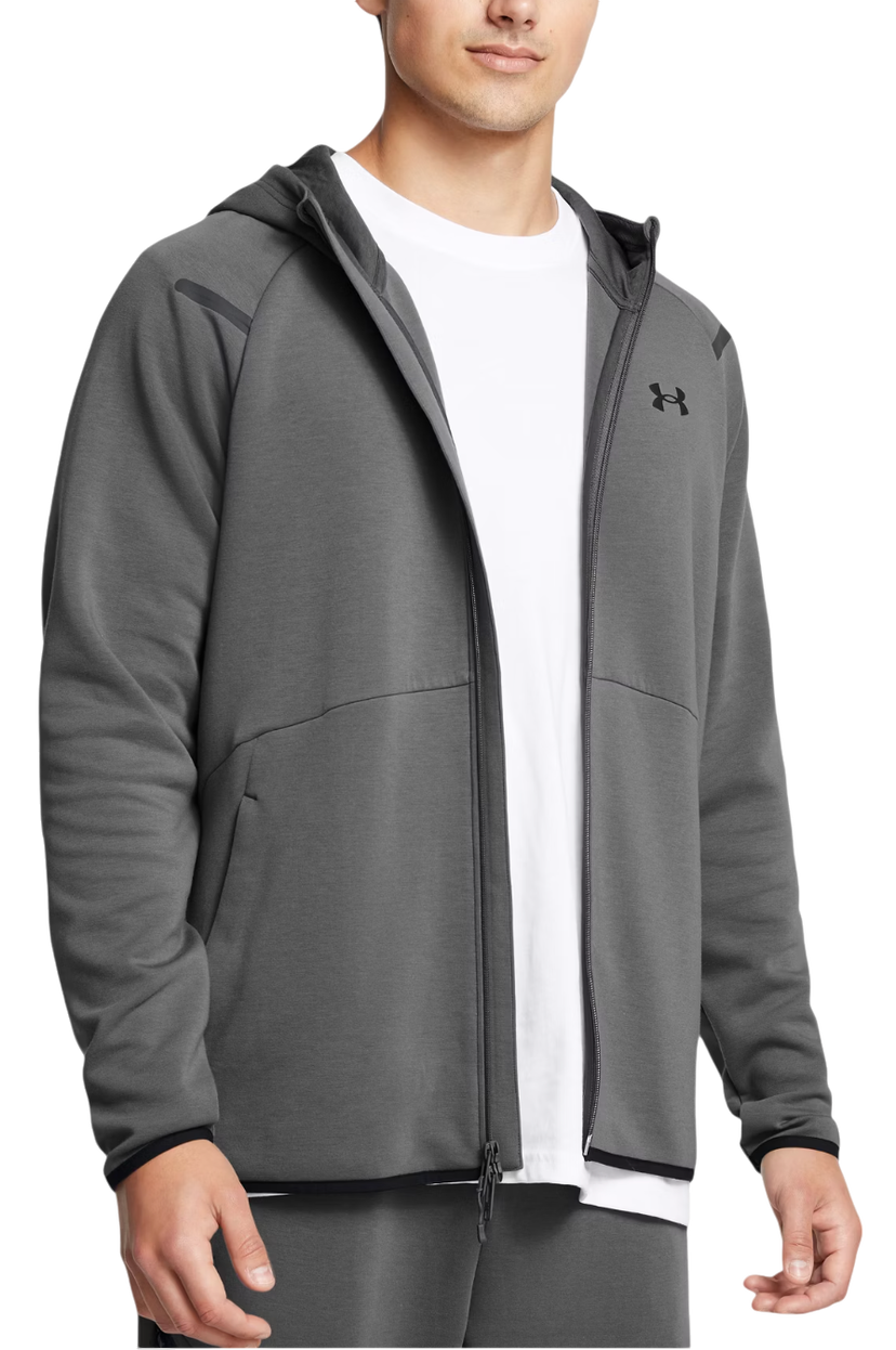 Pulover Under Armour UA Unstoppable Flc FZ HD Hoodie Siva | 1389352-025