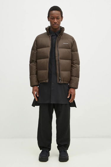 Puhovka thisisneverthat thisisneverthat PERTEX T Oversize Down Jacket Rjava | TN243OOWHS01, 5