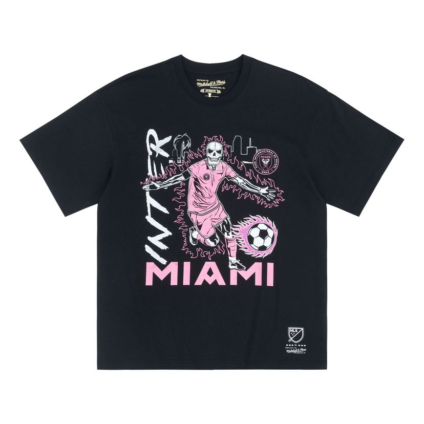 Majica Mitchell & Ness Mitchell & Ness Inter Miami CF Graphic T-Shirt Črna | MN2549-BLACK