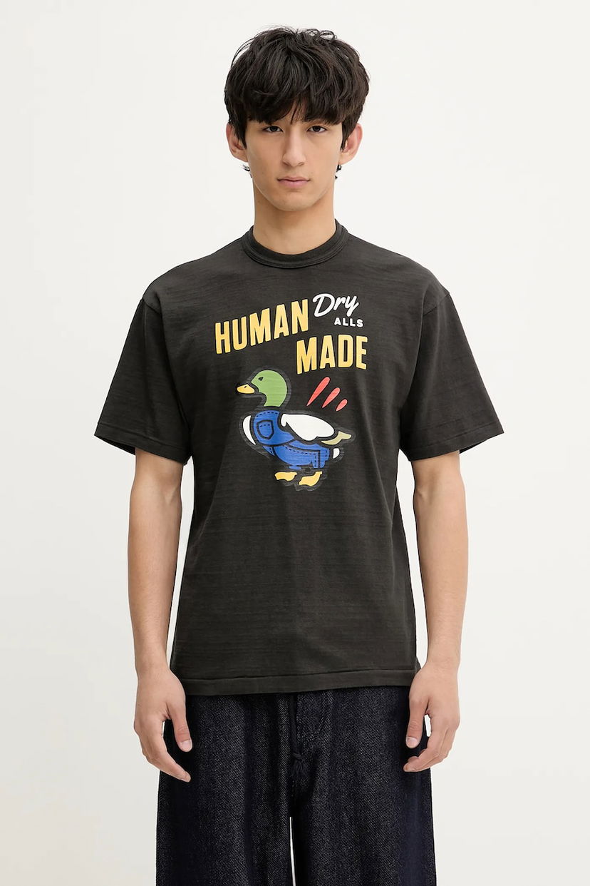 Majica Human Made Human Made Duck Graphic T-Shirt Črna | HM29TE006