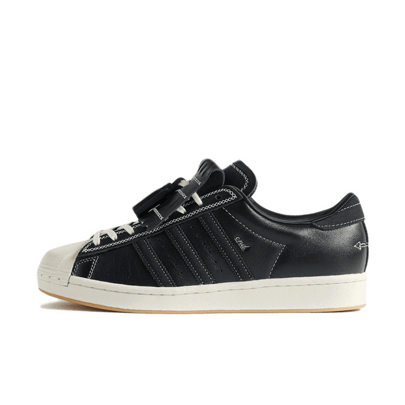 Superge in čevlji adidas Originals END. x Superstar Vintage "Tying The Knot" Črna | JR0518