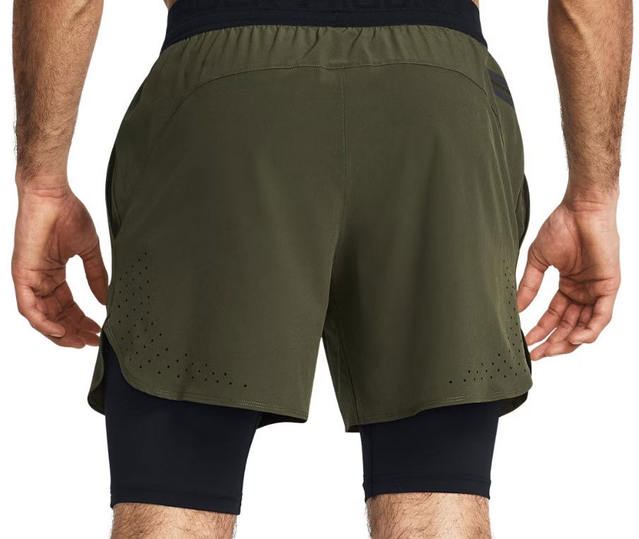 Kratke hlače Under Armour Vanish Elite 2-in-1 Training Shorts Zelena | 1378604-390, 1