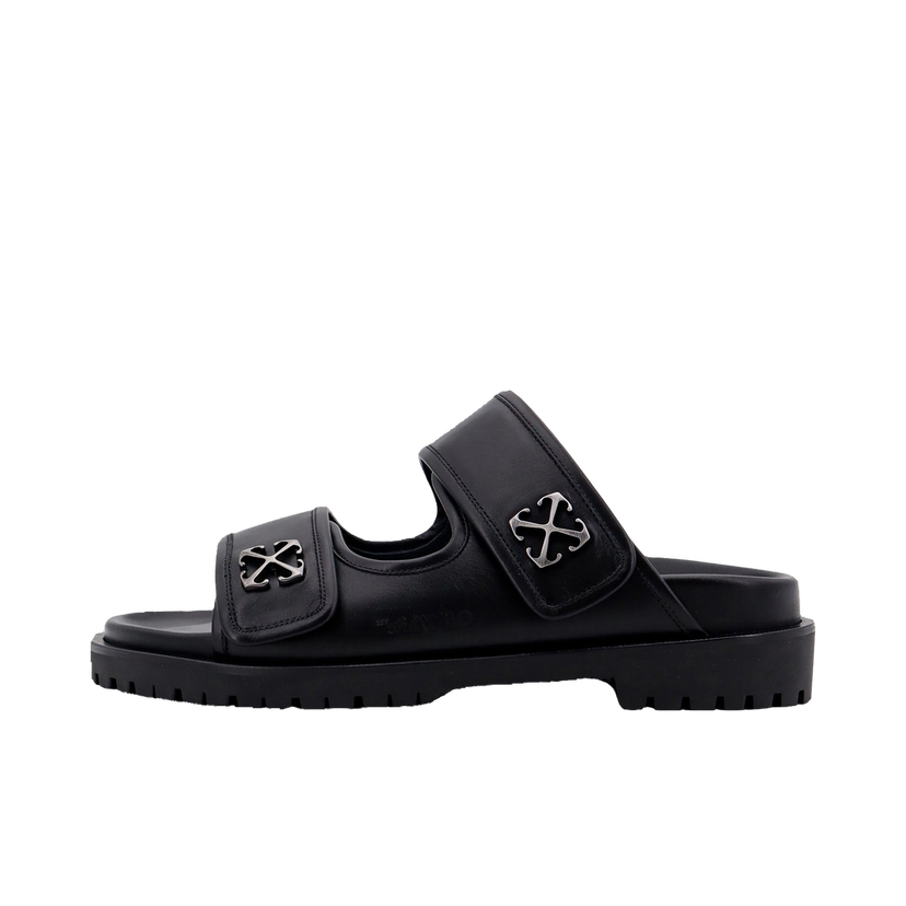 Superge in čevlji Off-White SANDALS - OFF WHITE Črna | OMIH008S24LEA0011072