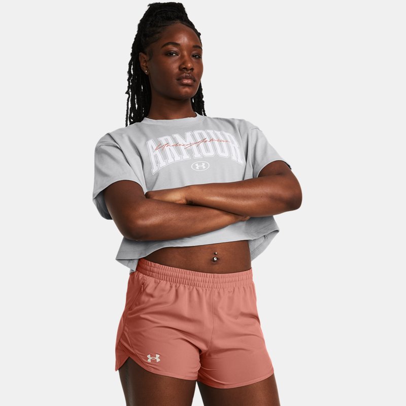 Majica Under Armour Heavyweight Kurzarm Modra | 1383050-011