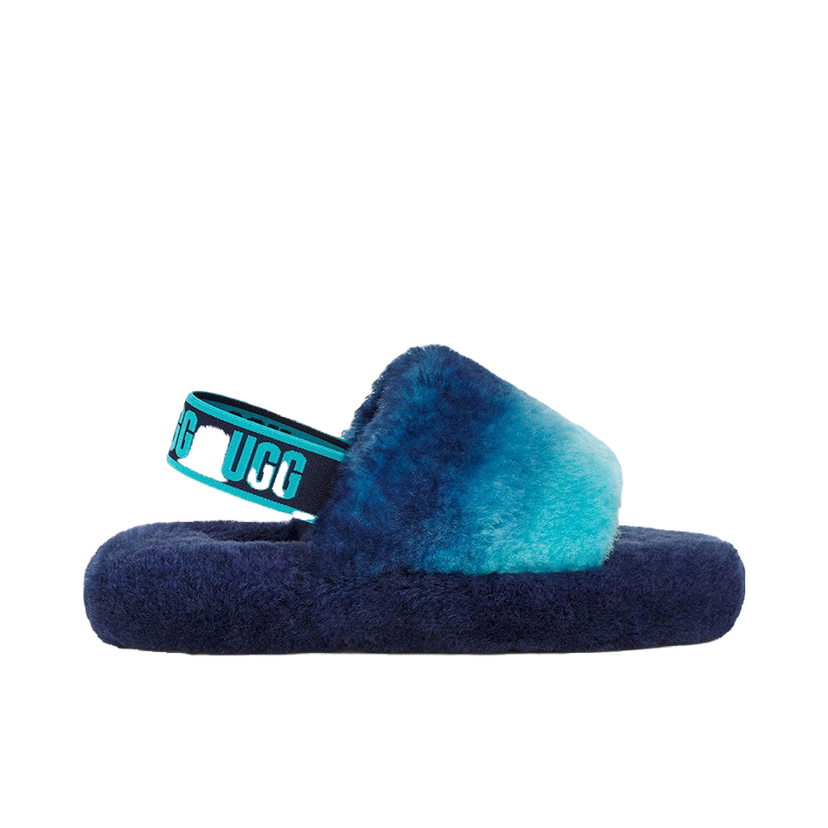 Superge in čevlji UGG Fluff Yeah Slide Gradient Modra | 1120772K-BCB