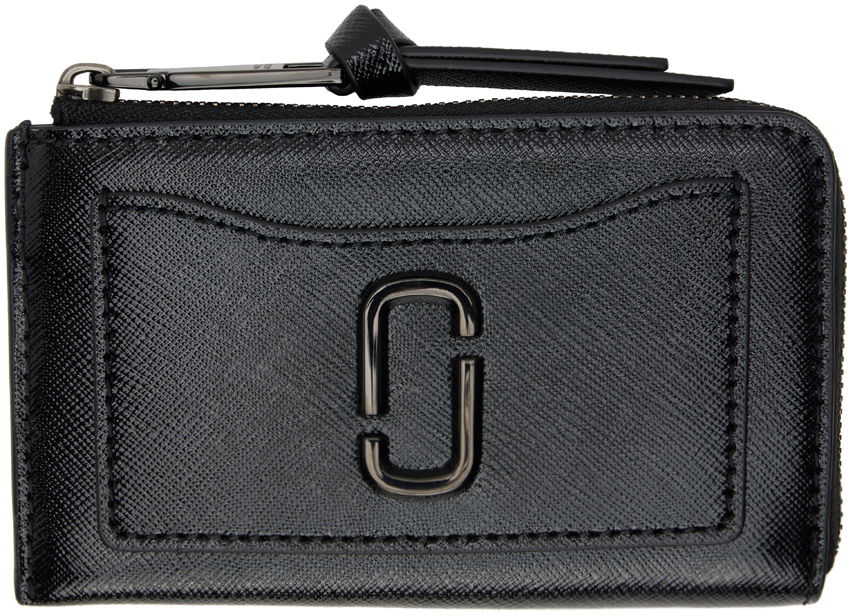 Denarnica Marc Jacobs Marc Jacobs 'The J Top Zip Multi' Wallet Črna | 2F3SMP052S07, 0