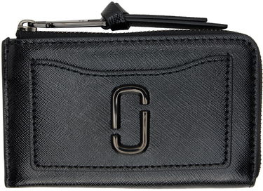 Denarnica Marc Jacobs Marc Jacobs 'The J Top Zip Multi' Wallet Črna | 2F3SMP052S07, 0