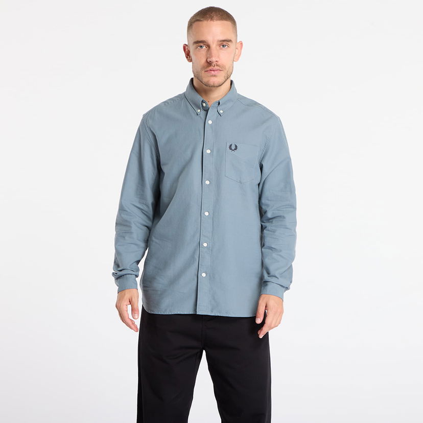 Srajce Fred Perry Oxford Shirt Modra | M5516 Z20