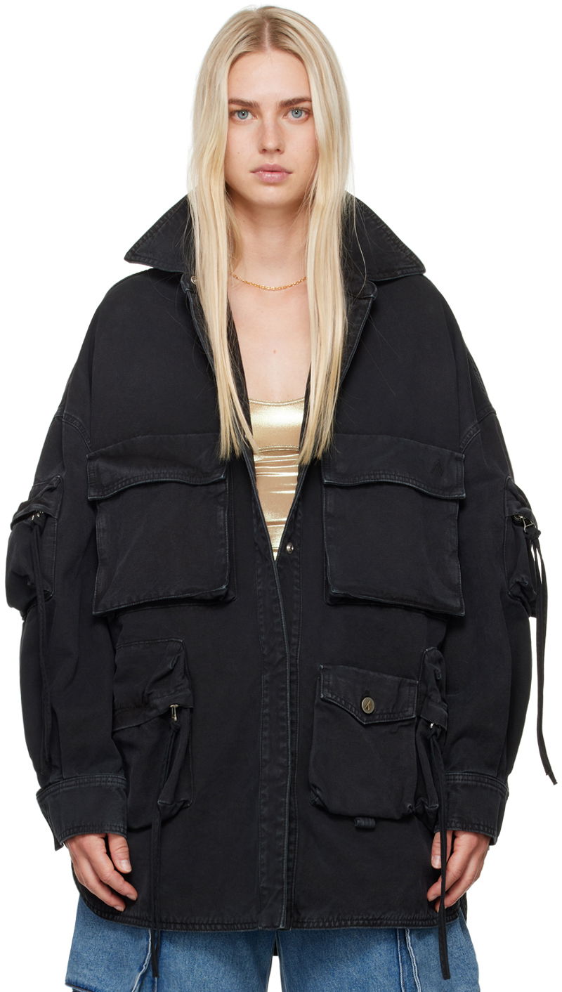 Jakna The Attico Attico Fern Utility Jacket Črna | 247WCB48 D088, 0