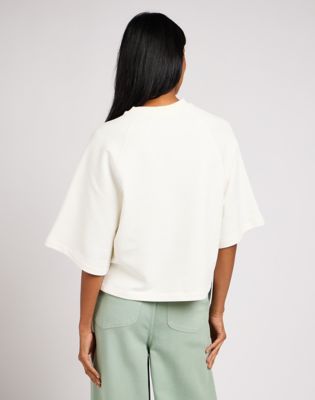 Majica Lee Sweat Raglan Bela | 112350752
