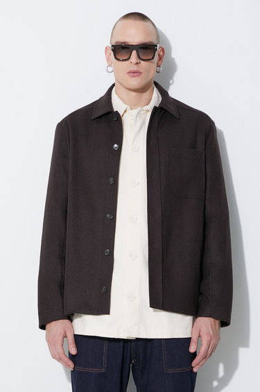 Jakna A.P.C. Wool Jacket Rjava | WOAPN.H02871, 0
