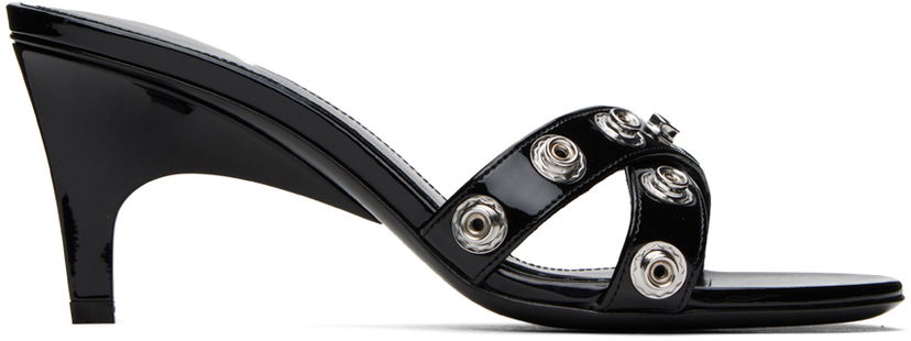Modni dodatki The Attico Attico Cosmo Heeled Sandals Črna | 241WS777 E056S