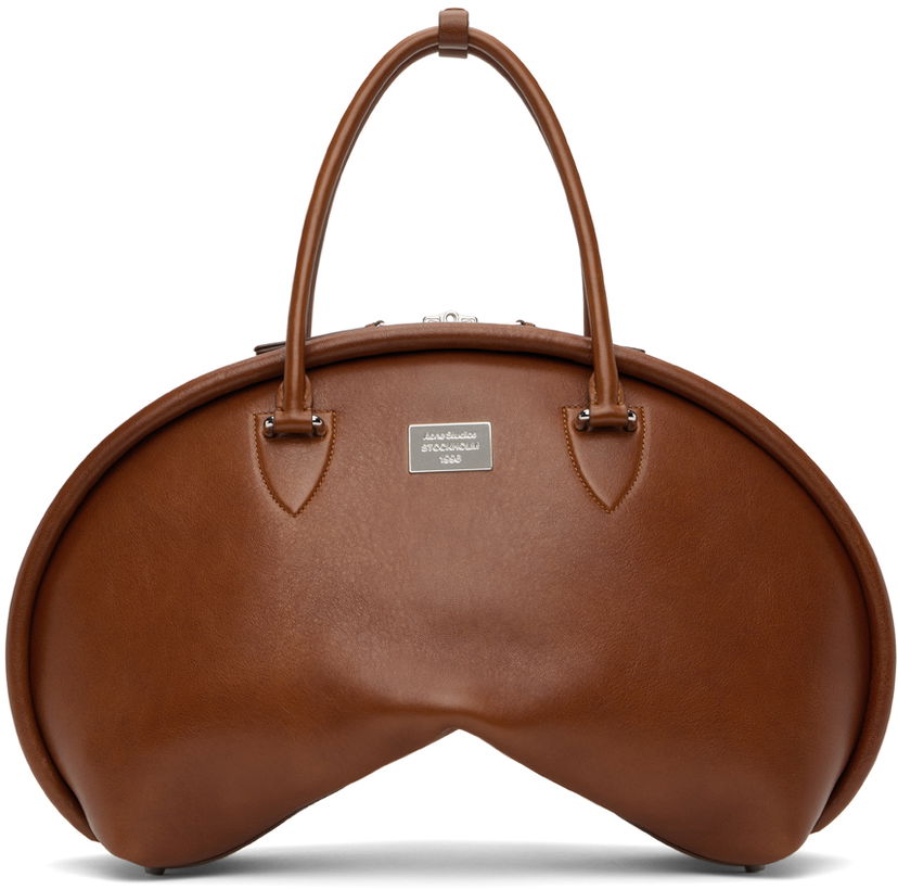 Torba za čez ramo Acne Studios Shoulder Bag Rjava | A10406-