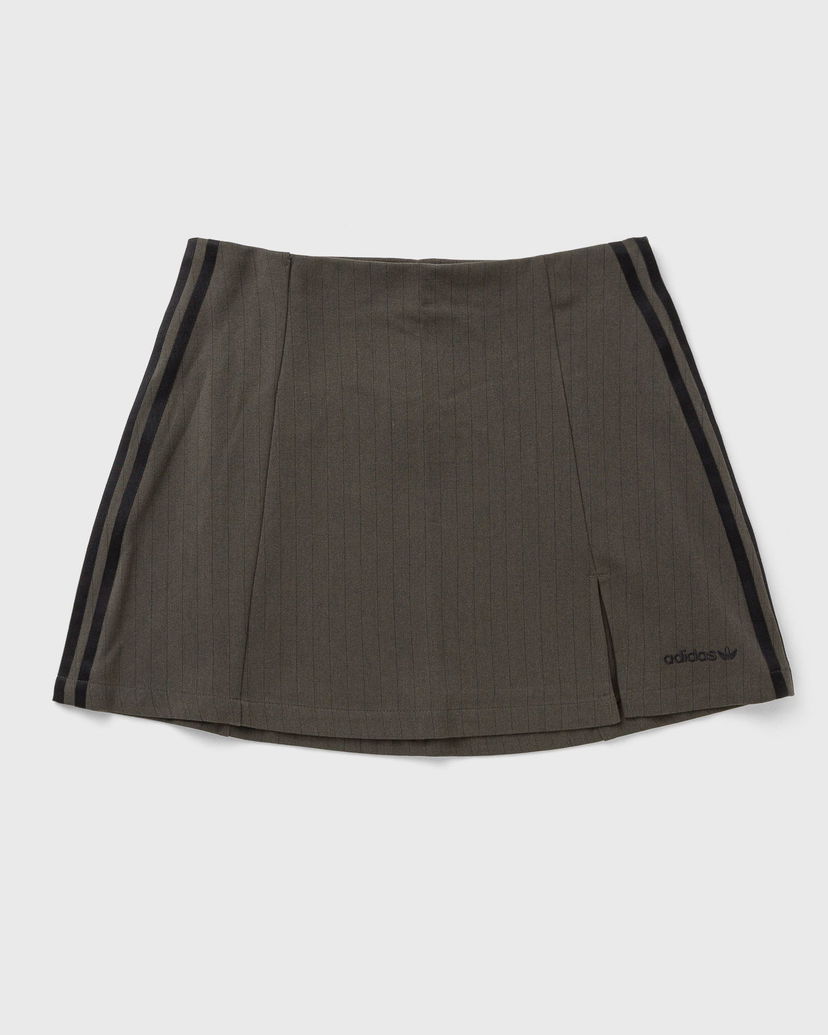 Krila adidas Originals Pinstripe Mini Skirt Zelena | JY3516