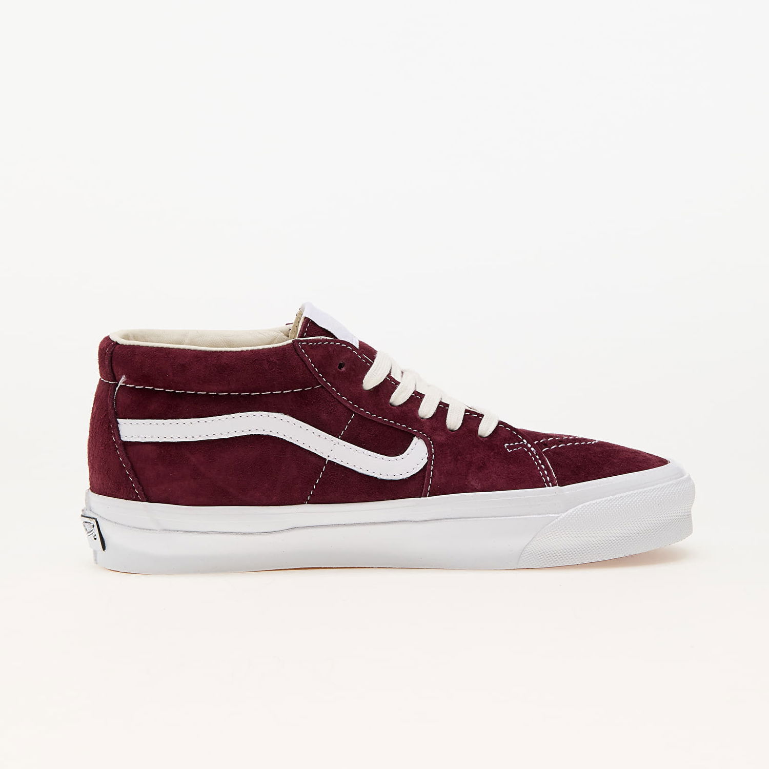 Superge in čevlji Vans Sk8-Mid Reissue 83 LX Pig Suede Bordo | VN000CQQ4QU1, 1