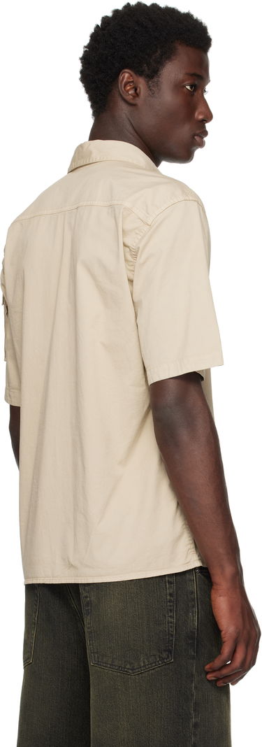 Srajce Stone Island Supima Cotton Twill Stretch-TC Shirt Bež | K2S15 1100007 S0010, 2