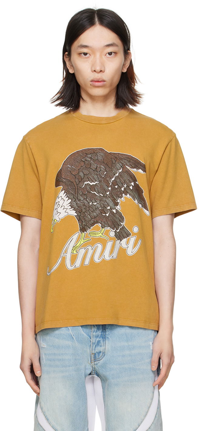 Majica AMIRI Eagle T-Shirt Bež | PS24MJG006