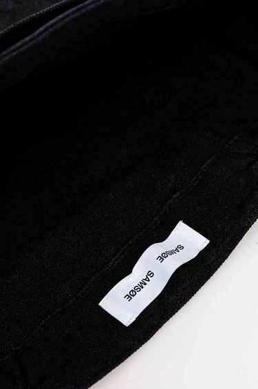 Tote bag Samsoe Samsoe Black Canvas Tote Bag Črna | U24300002, 5