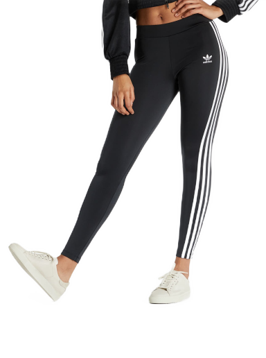 Pajkice adidas Originals Adicolor Classics Leggings Črna | HF7536