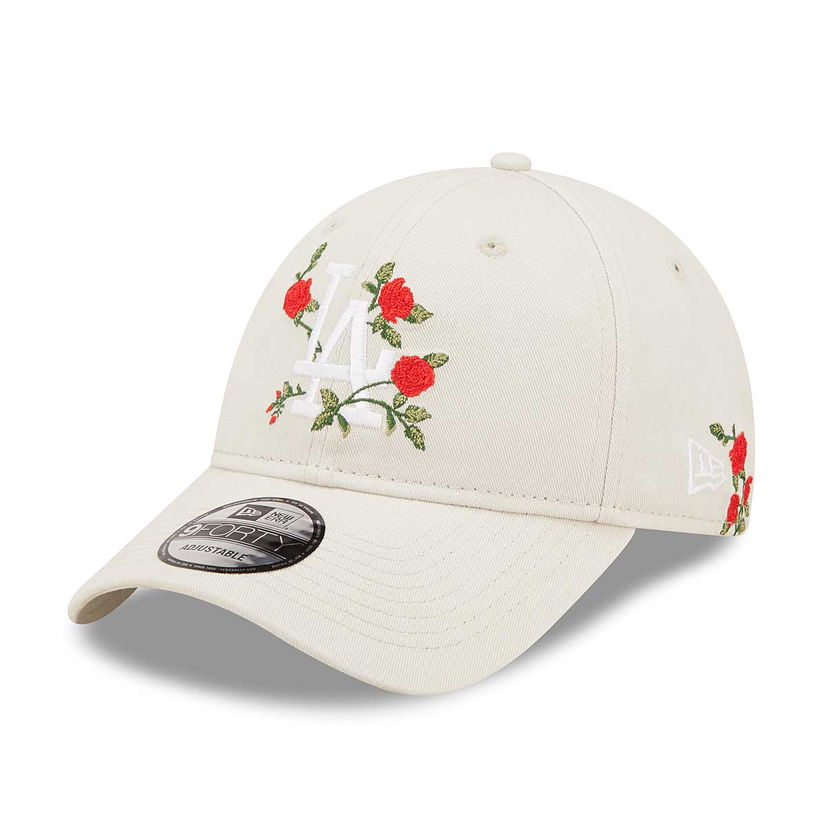 Kapa New Era Los Angeles Dodgers 9FORTY Flower Adjustable Cap Bež | 60298812
