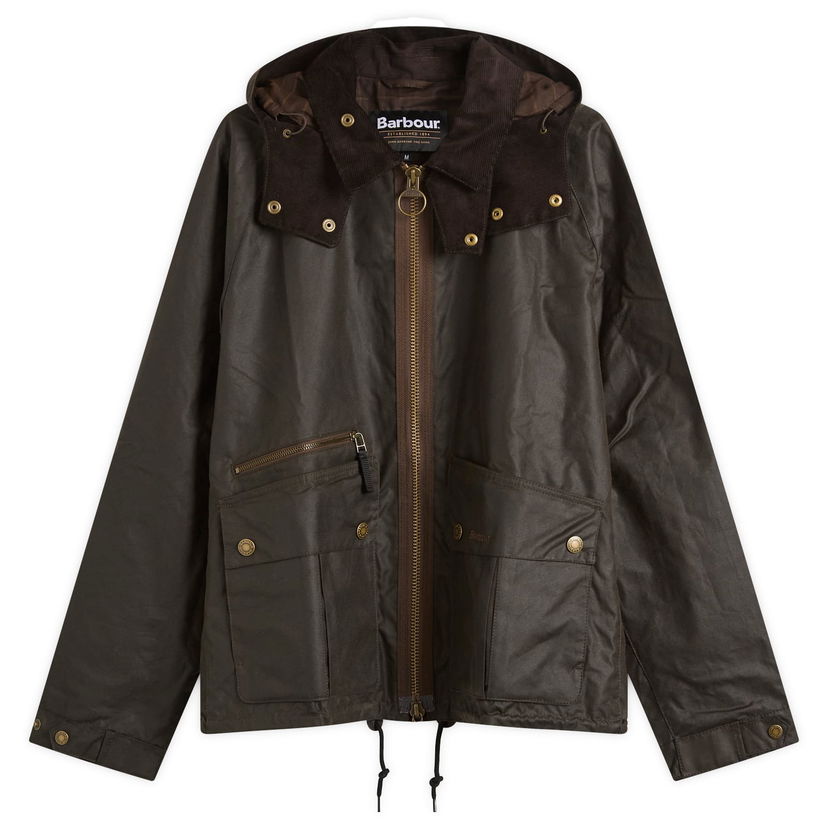 Jakna Barbour Re-Engineered Bardon Spey Wax Jacket, Size Large Zelena | MWX2482OL71