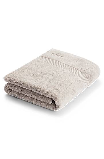 Oblačila in dodatki BOSS Aegean Cotton Bath Sheet Bež | -1013453