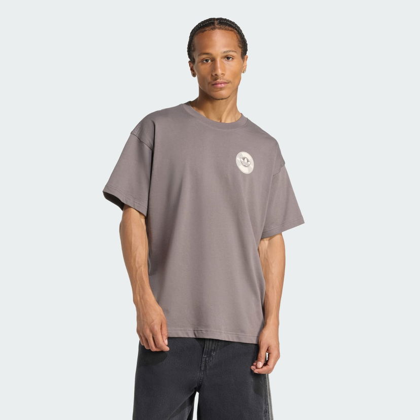 Majica adidas Performance Street Brand T-Shirt Siva | KR5105