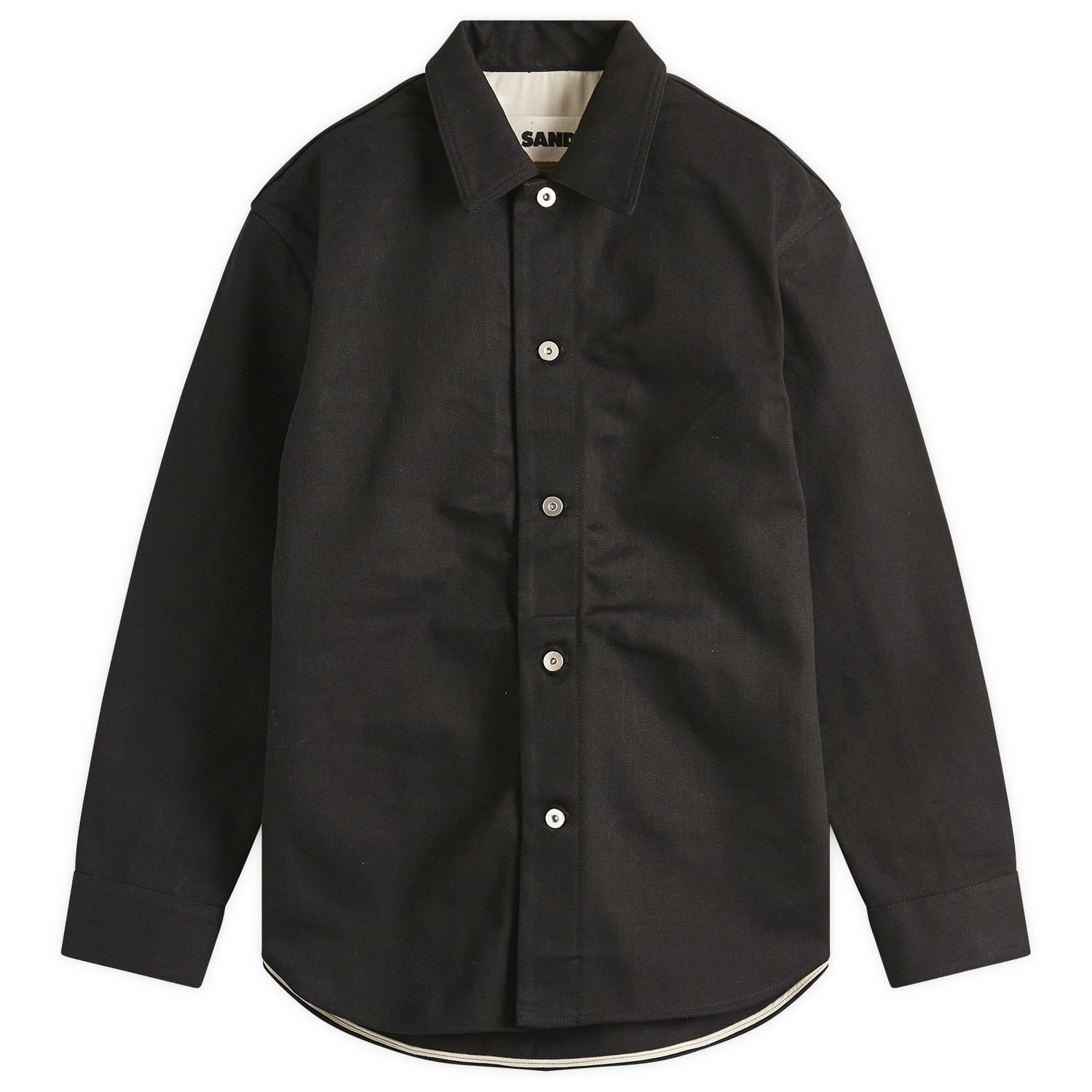 Srajce Jil Sander Jil Sander Denim Overshirt, Size Large Črna | J23DL0101-J45288-001, 0