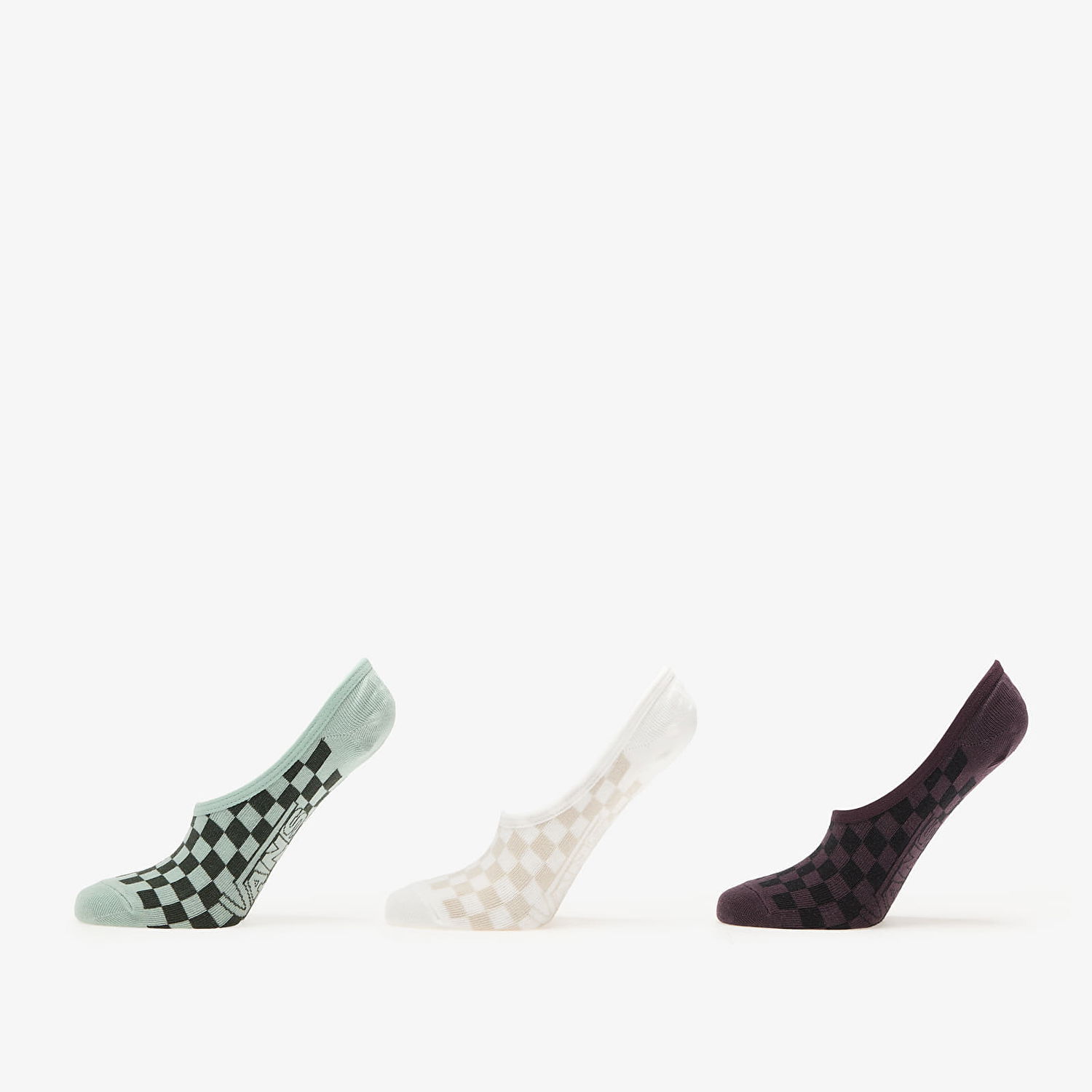 Nogavice Vans Vans Canoodle No-Show Socks 3-Pack Večbarvna | VN000QBFEMU1, 0