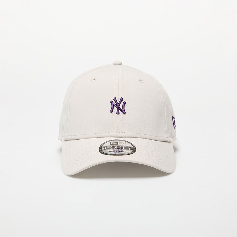 Kapa New Era New York Yankees MLB Adjustable Mini Logo Cap Stone Lila | 60580718