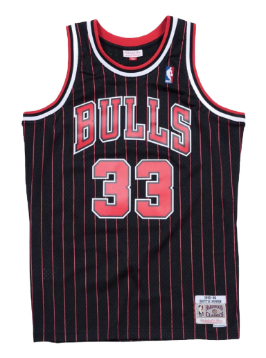 Dres Mitchell & Ness Chicago Bulls Scottie Pippen Swingman Jersey Črna | SMJYGS18149-CBUBLCK95SPI