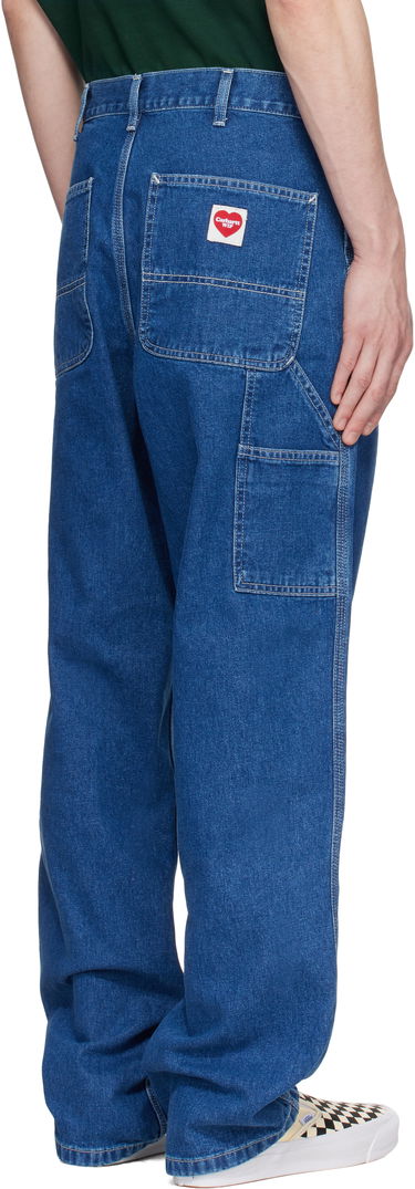Cargo hlače Carhartt WIP Carhartt WIP Single Knee Pant Modra | I034864_99, 3