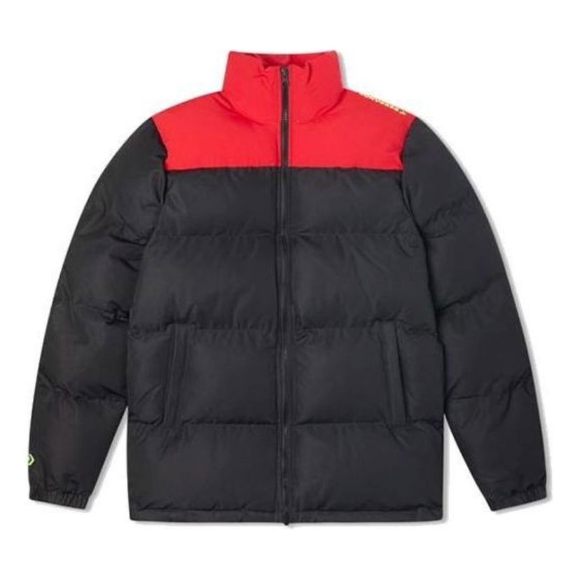 Puhovka Converse Colorblock Down Jacket Črna | 10020541-A01