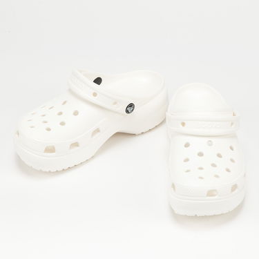 Superge in čevlji Crocs Classic Platform Clog "White" W Bela | 206750-100, 2