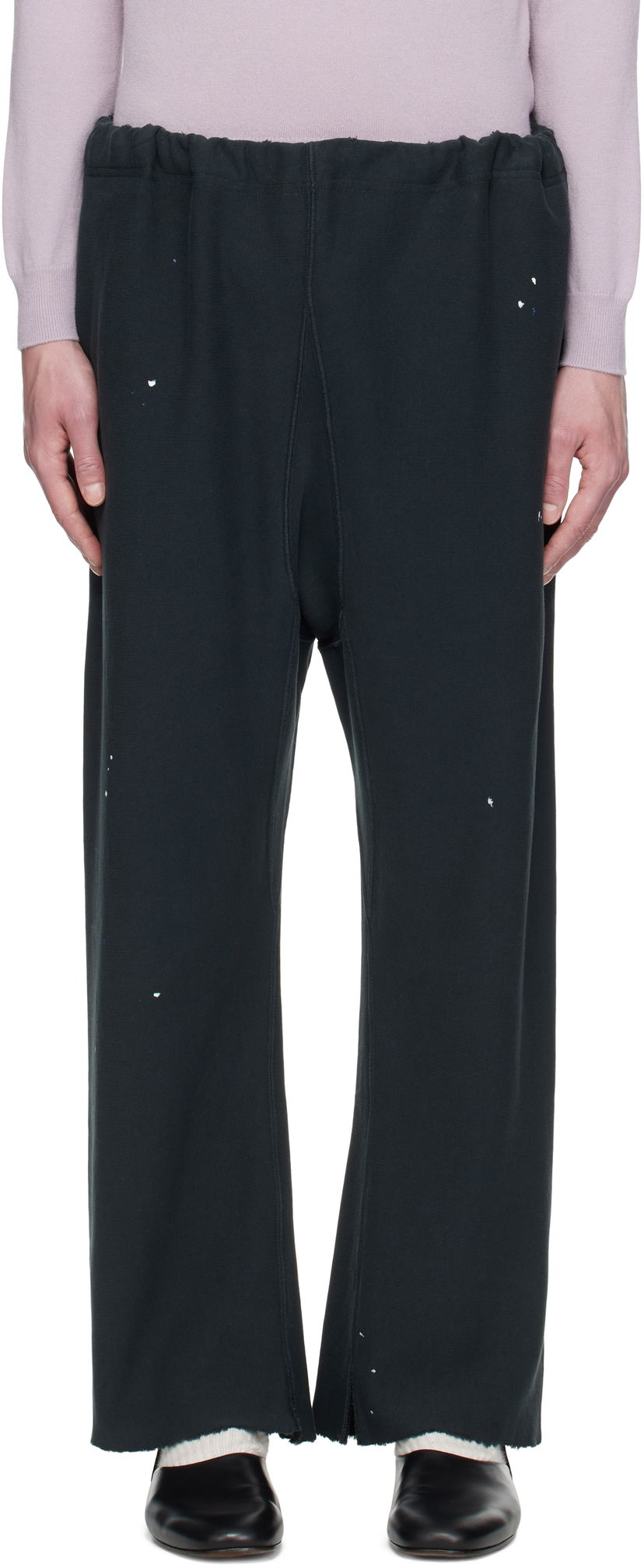 Trenirka Maison Margiela Maison Margiela Distressed Sweatpants Zelena | S50KA0677 M25019