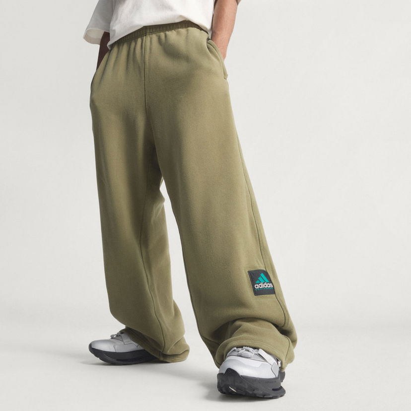 Trenirka adidas Performance Equipment Open Hem Sweatpants Zelena | JX1574