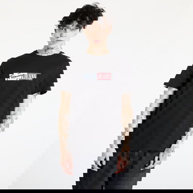 Majica Tommy Hilfiger Tommy Jeans Slim Graphic Tee Črna | DM0DM20365 BDS, 0