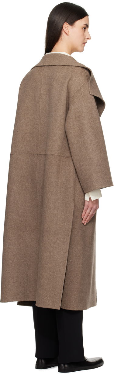Plašči TOTEME TOTEME Signature Wool Cashmere Coat Rjava | 251-WRO885-FB0360, 2