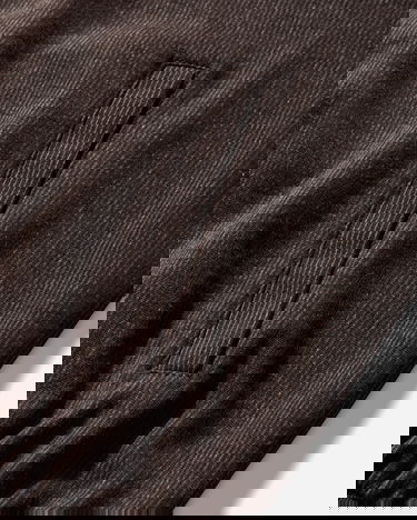 Bomber jakna OUR LEGACY Mob Jacket Track and Field Pinstripe Rjava | M4256MT 001, 3