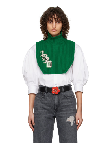 Šala KENZO College Patch Stole Zelena | FC68CU160KEC