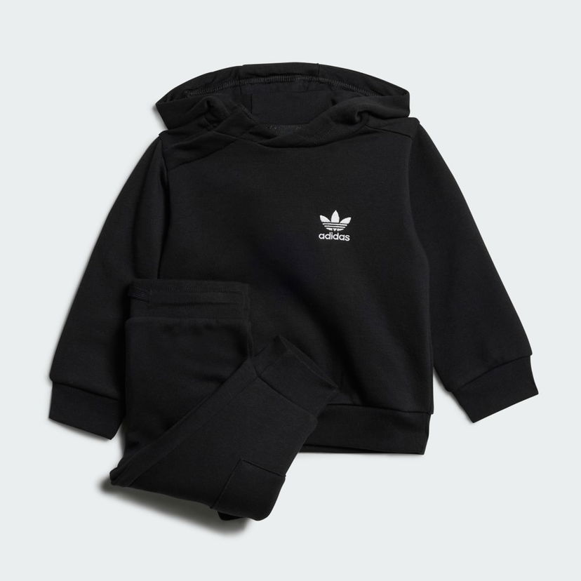 Trenirka adidas Performance Kids' Cargo Hoodie Set Črna | IW1007