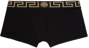 Boksarice Versace Greca Border Boxer Briefs Črna | AU10026 A232741, 3