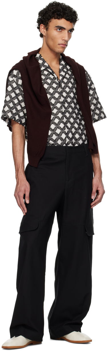 Cargo hlače sage NATION SAGE NATION Index Cargo Pants Črna | S113 INDEX CARGO TROUSER, 3