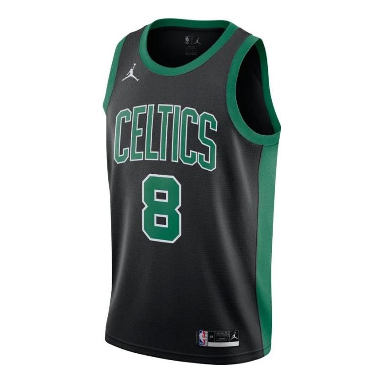 Majica brez rokavov Jordan Jordan NBA Celtics Statement Edition Walker Jersey Črna | CV9470-010