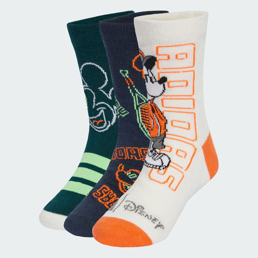 Nogavice adidas Performance Disney Mickey Mouse Crew Socks 3 Pairs Večbarvna | JM1808