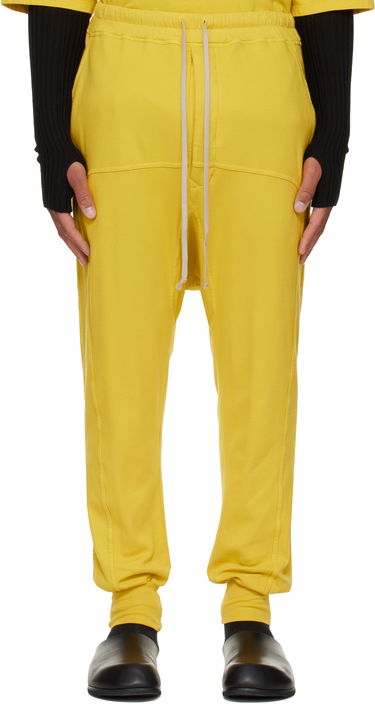 Trenirka Rick Owens DRKSHDW Concordians Drawstring Sweatpants Rumena | DU02E7395 JDB, 0