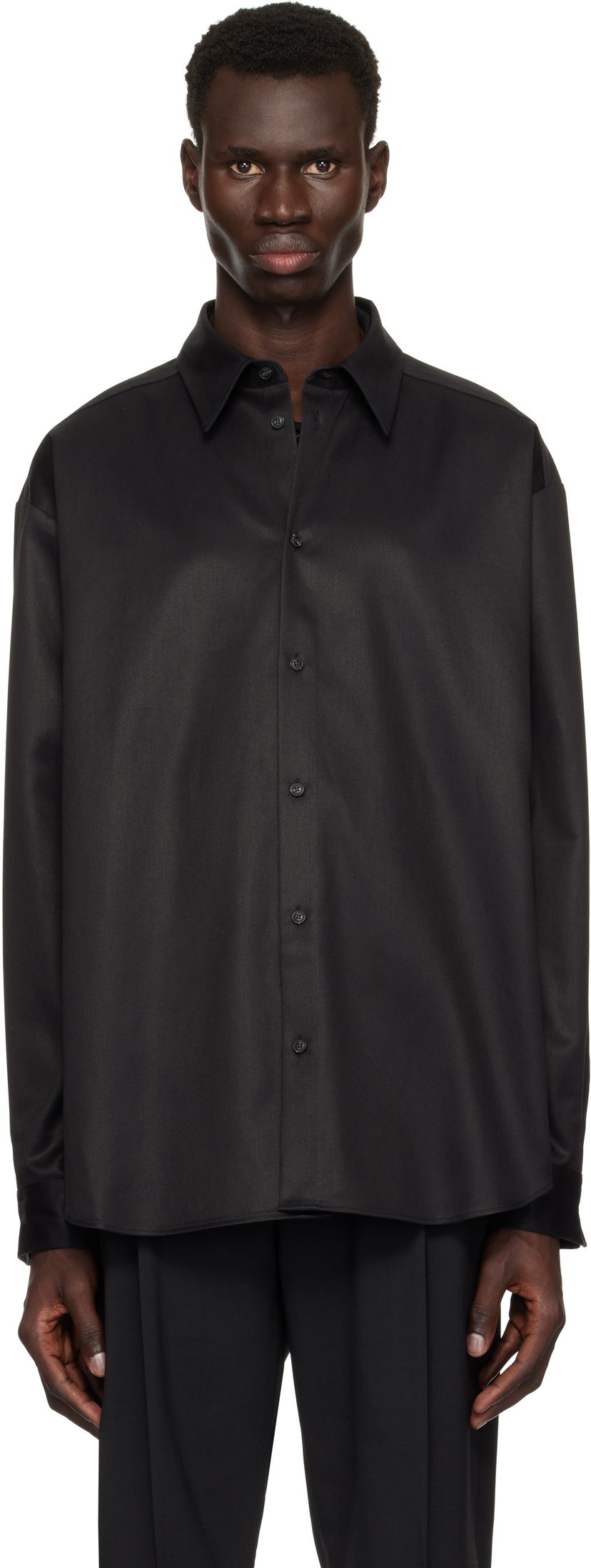 Srajce BOSS HUGO Twill Shirt Črna | 50534282