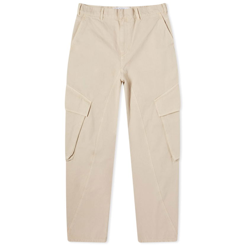 Cargo hlače JW Anderson Twisted Cargo Trousers Bež | TR0346-PG1476-003