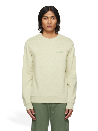 Pulover A.P.C. Item Sweatshirt Siva | COFBQ-H27903
