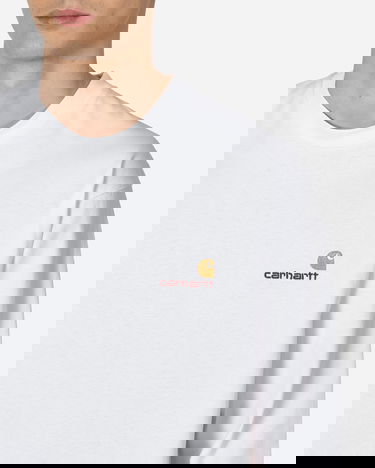Majica Carhartt WIP American Script Bela | I029955 02XX, 5
